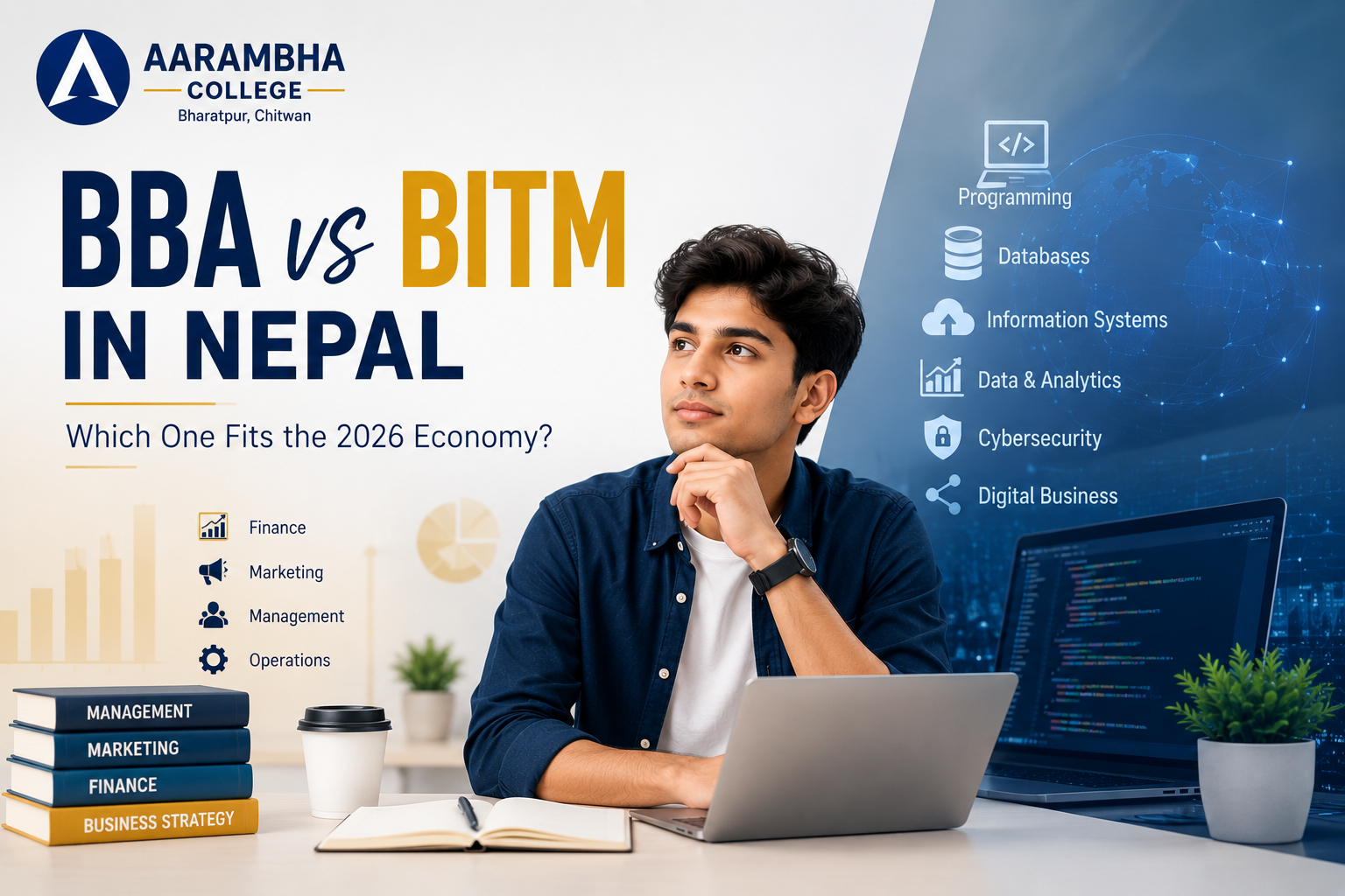 BBA vs BITM in Nepal: Which One Fits the 2026 Economy?